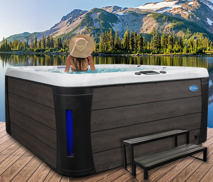 Calspas hot tub being used in a family setting - hot tubs spas for sale Lowell